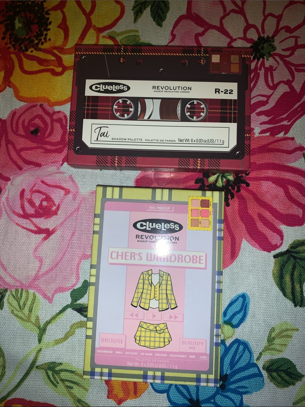 NWT Revolution x Clueless Makeup Palettes